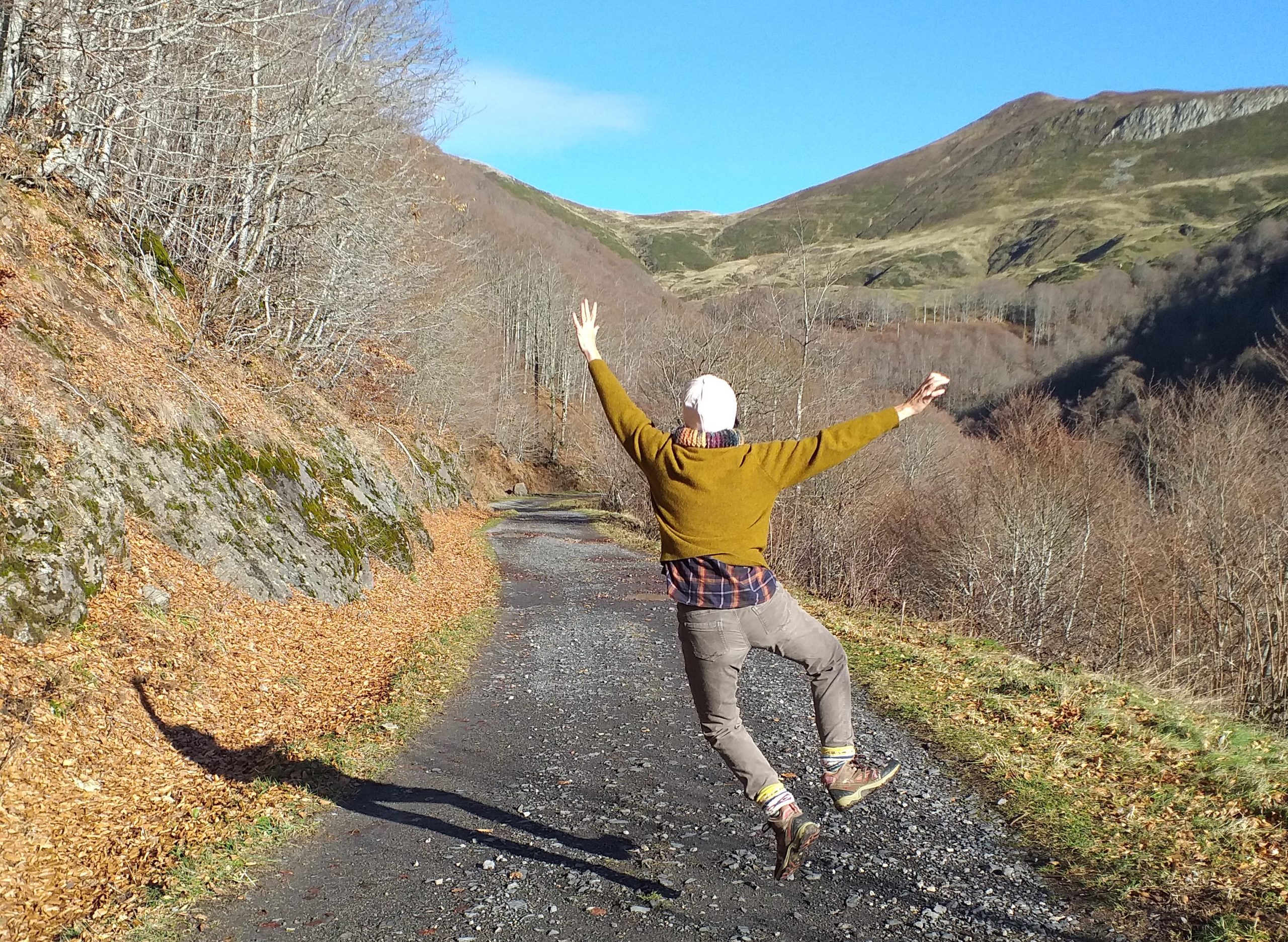 saut en plein air